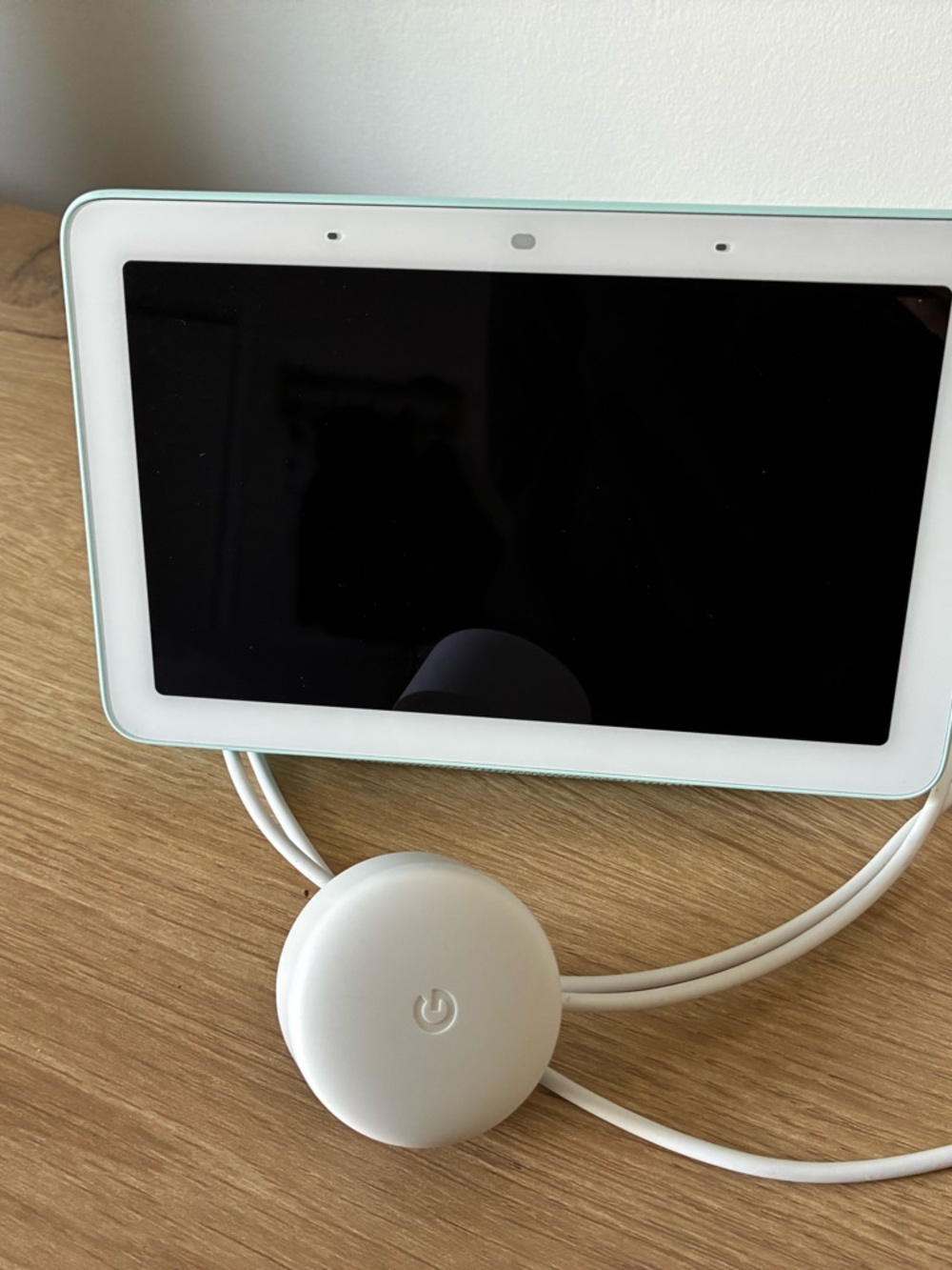 google Nest Hub smart display in Chalk White